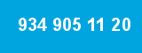 934 905 11 20 934 905 11 20